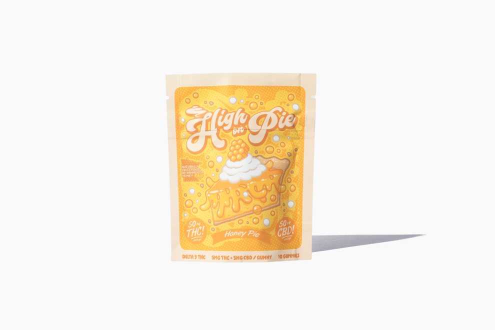 FREE GIFT | High on Pie Honey Pie Gummies 50mg THC + 50mg CBD